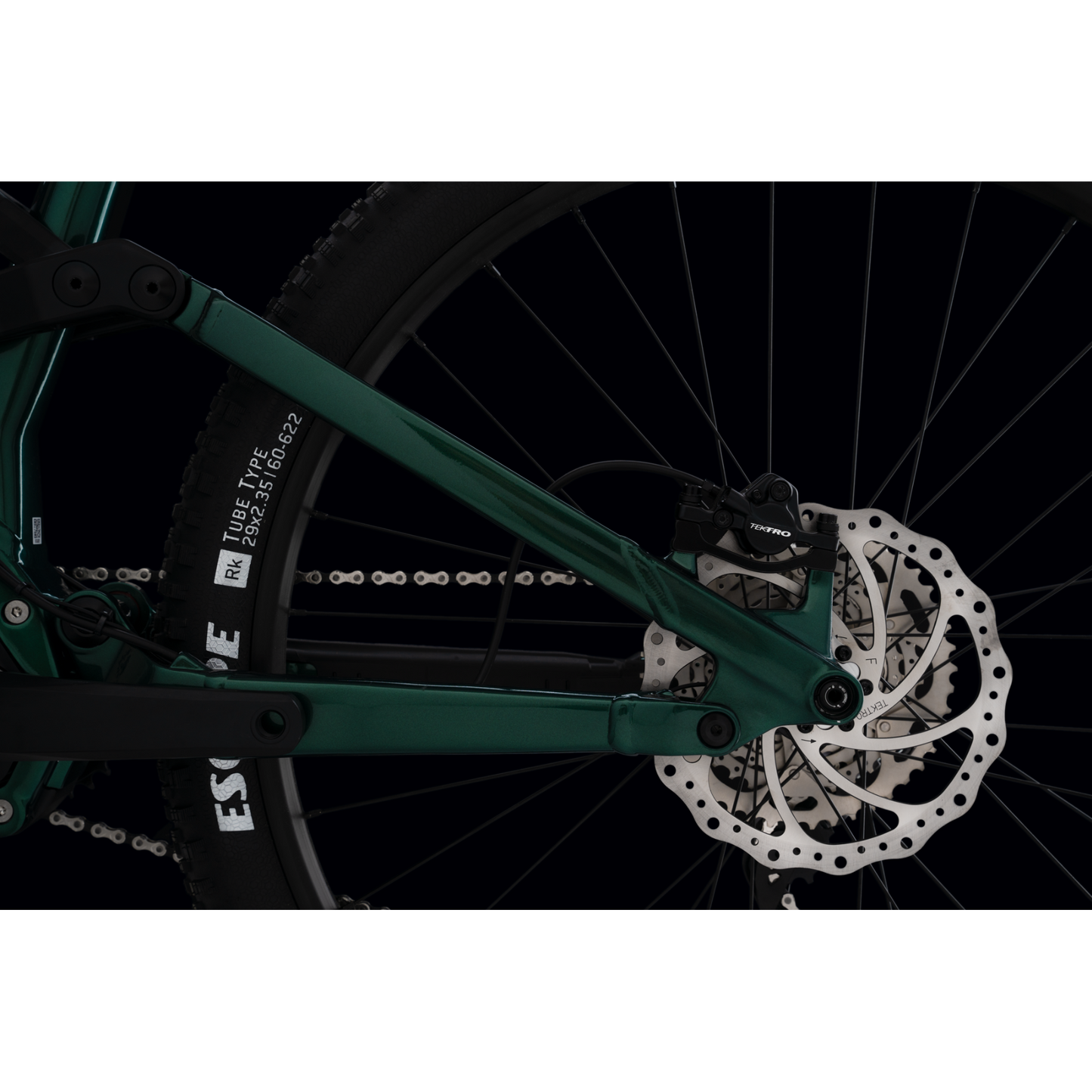 Norco Fluid VLT A2 Electric Dual Suspension Mountain Bike Green/Black - 720Wh Battery Included