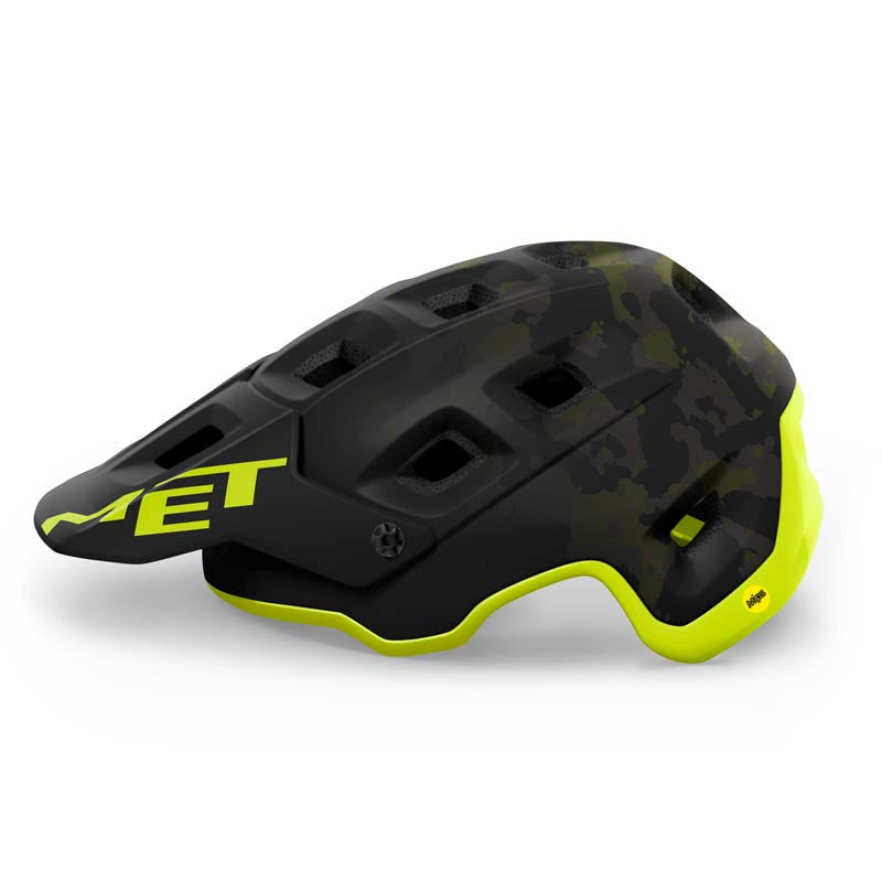 MET Terranova MIPS MTB Helmet Camo/Lime Green