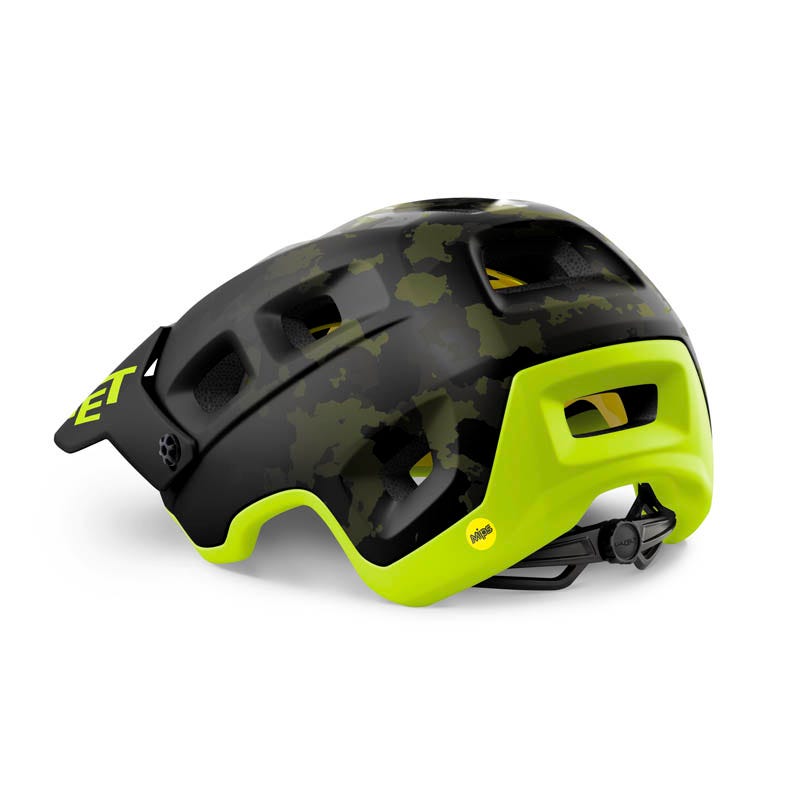MET Terranova MIPS MTB Helmet Camo/Lime Green