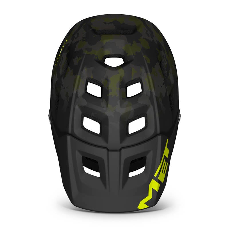 MET Terranova MIPS MTB Helmet Camo/Lime Green