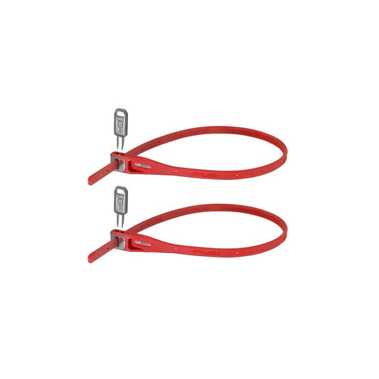 Hiplok Z LOK Key Lock Twin Pack Red
