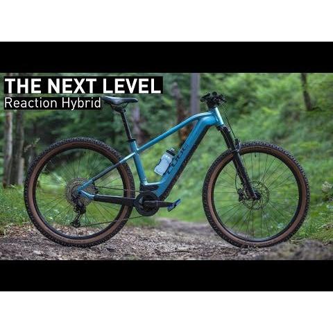 Cube Reaction Hybrid Pro 400 Electric Mountain Bike Grey/Red