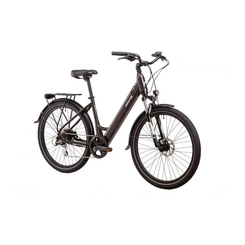 VelectriX Urban+ Step Through Electric Hybrid Bike Black