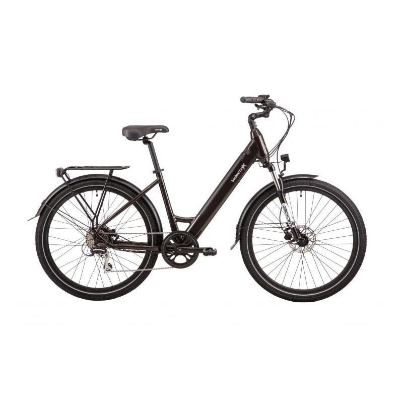 VelectriX Urban+ Step Through Electric Hybrid Bike Black