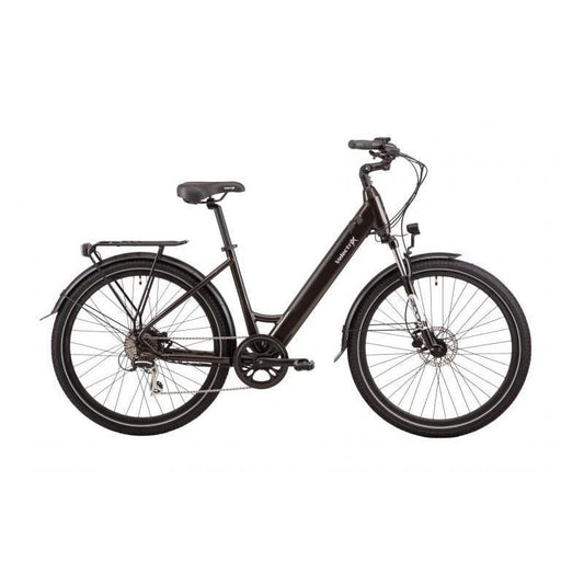 VelectriX Urban+ Step Through Electric Hybrid Bike Black