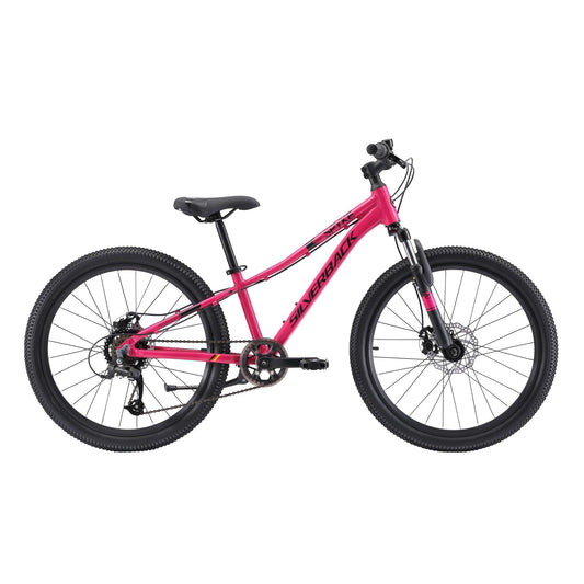 Silverback Spyke 24'' Kid's Mountain Bike Pink/Black