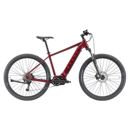 Pedal Lynx Electric Hardtail Mountain Bike Red
