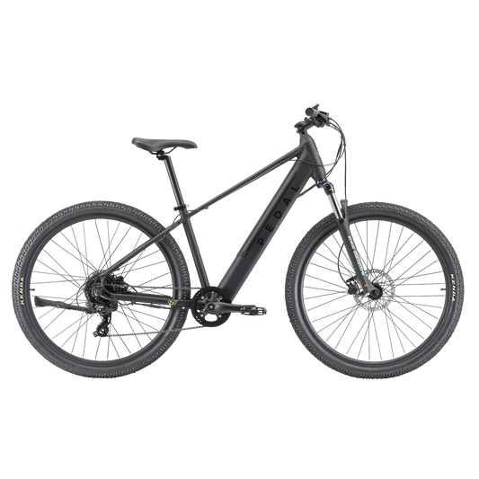 Pedal Coyote Electric Hardtail Mountain Bike Black