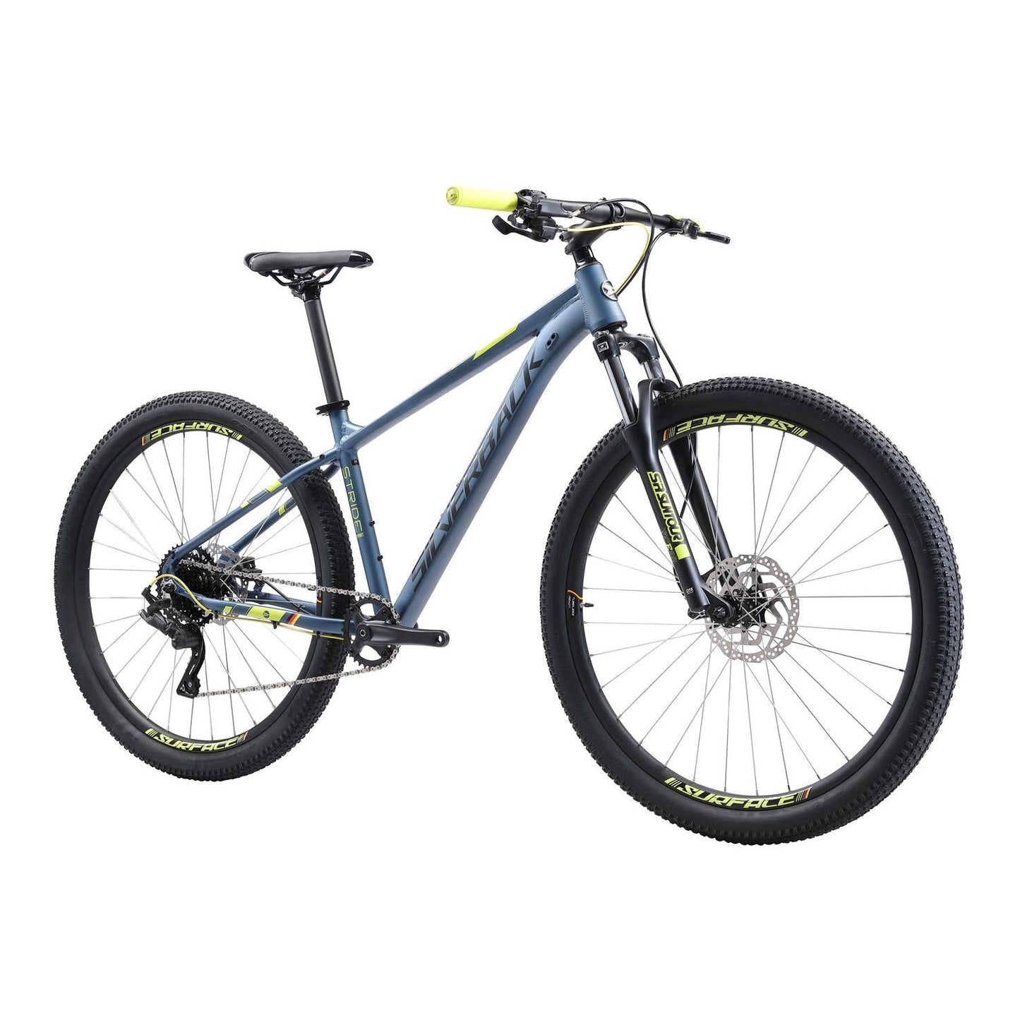 Silverback Stride Sport Mountain Bike Anthracite/Gloss Lime