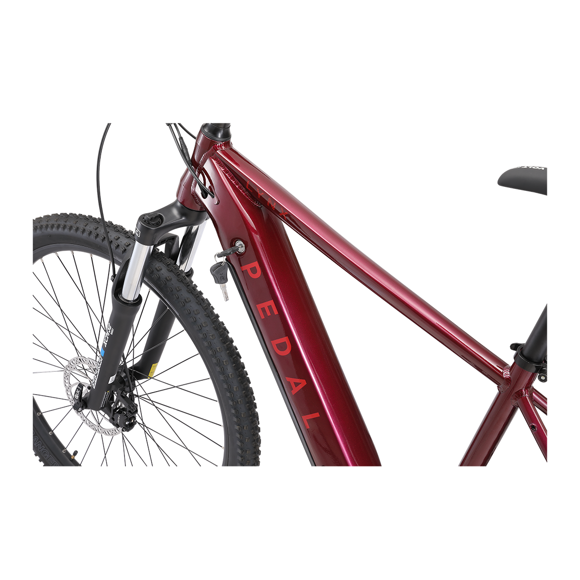 Pedal Lynx Electric Hardtail Mountain Bike Red