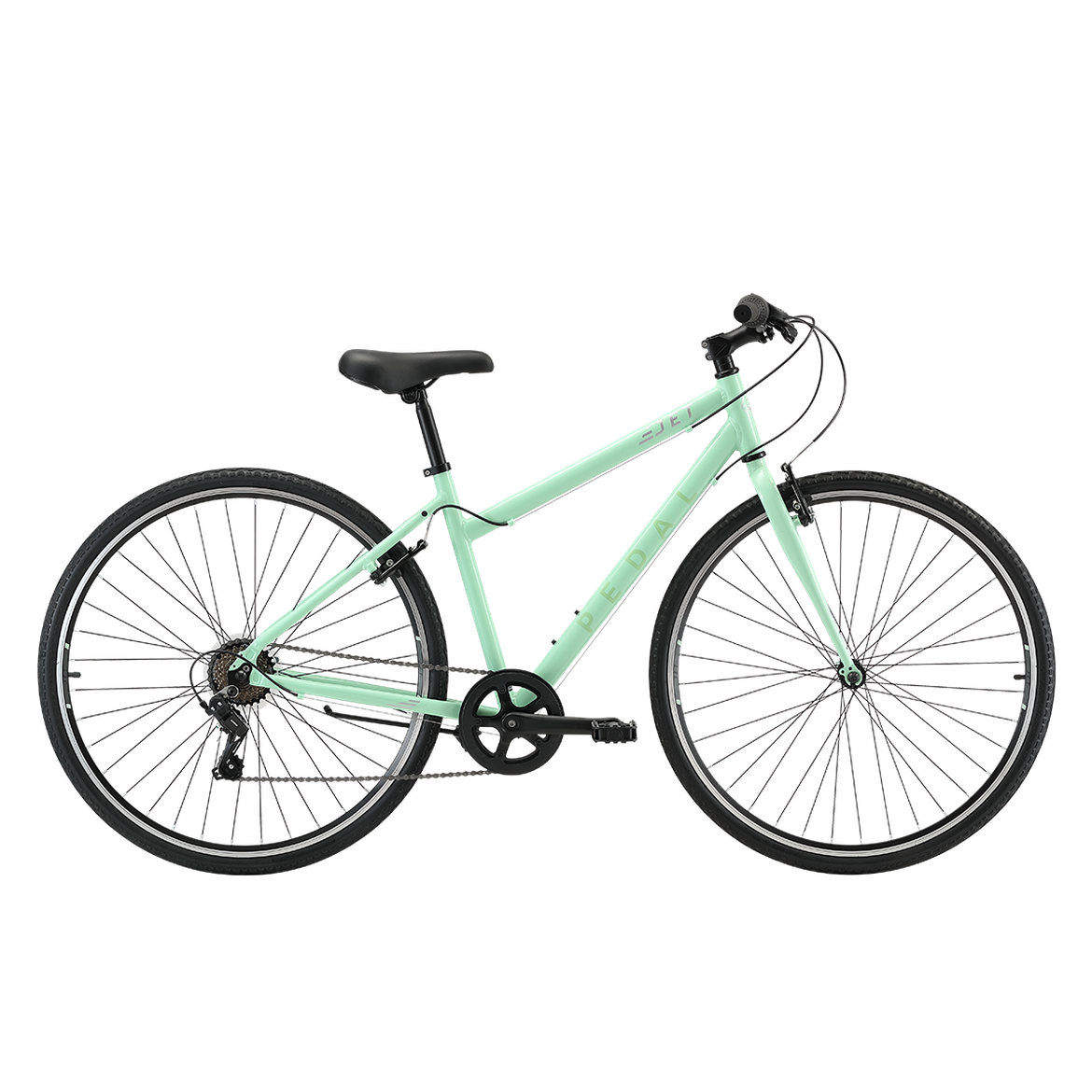 Pedal Jet 2 Trapeze Flat Bar Road Bike Mint