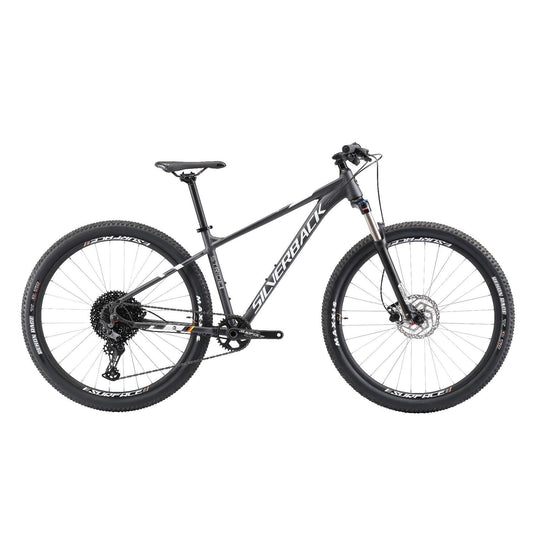 Silverback Stride Expert 29 Mountain Bike Matt Black/White