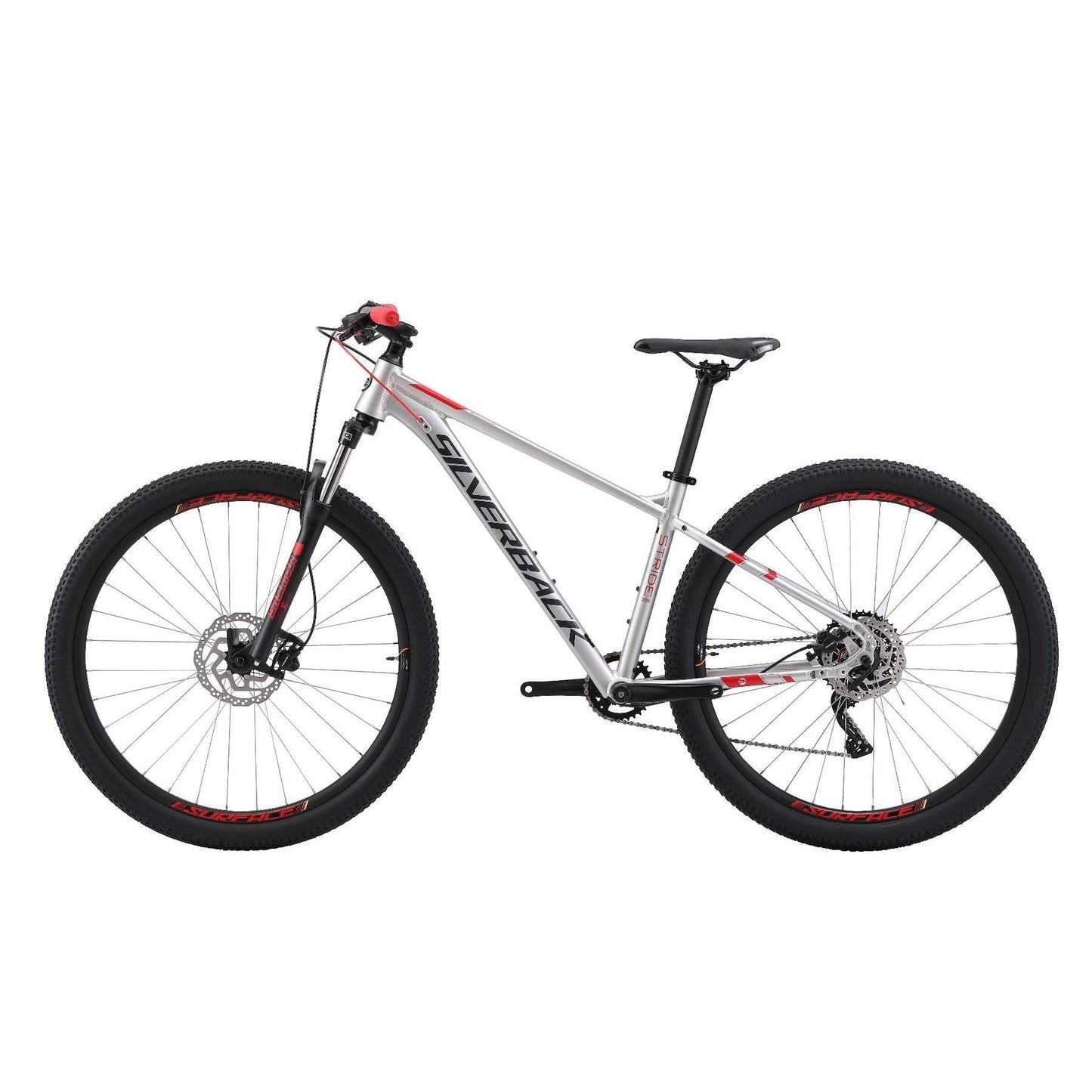 Silverback Stride Sport 29 Mountain Bike Grey/Red