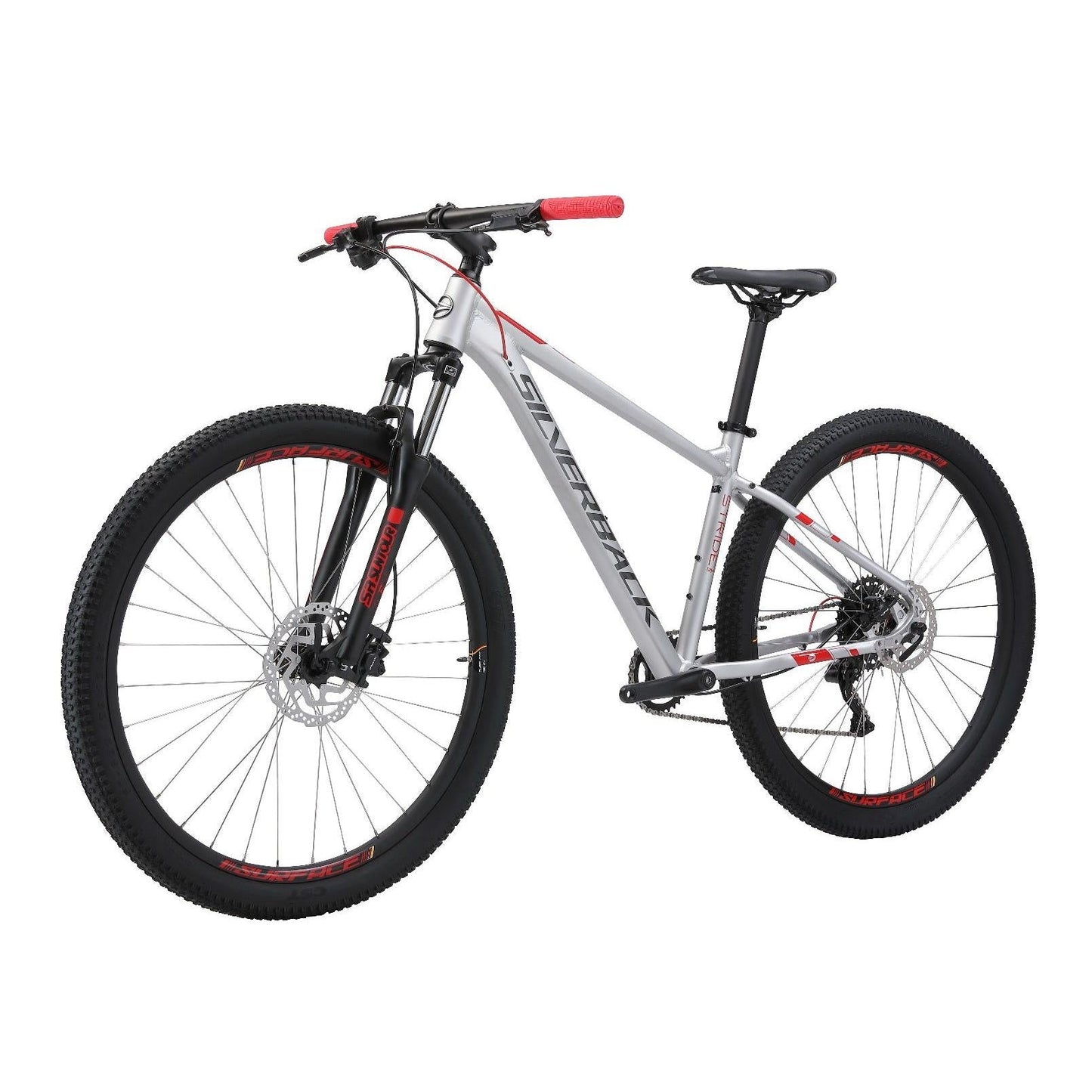 Silverback Stride Sport 29 Mountain Bike Grey/Red