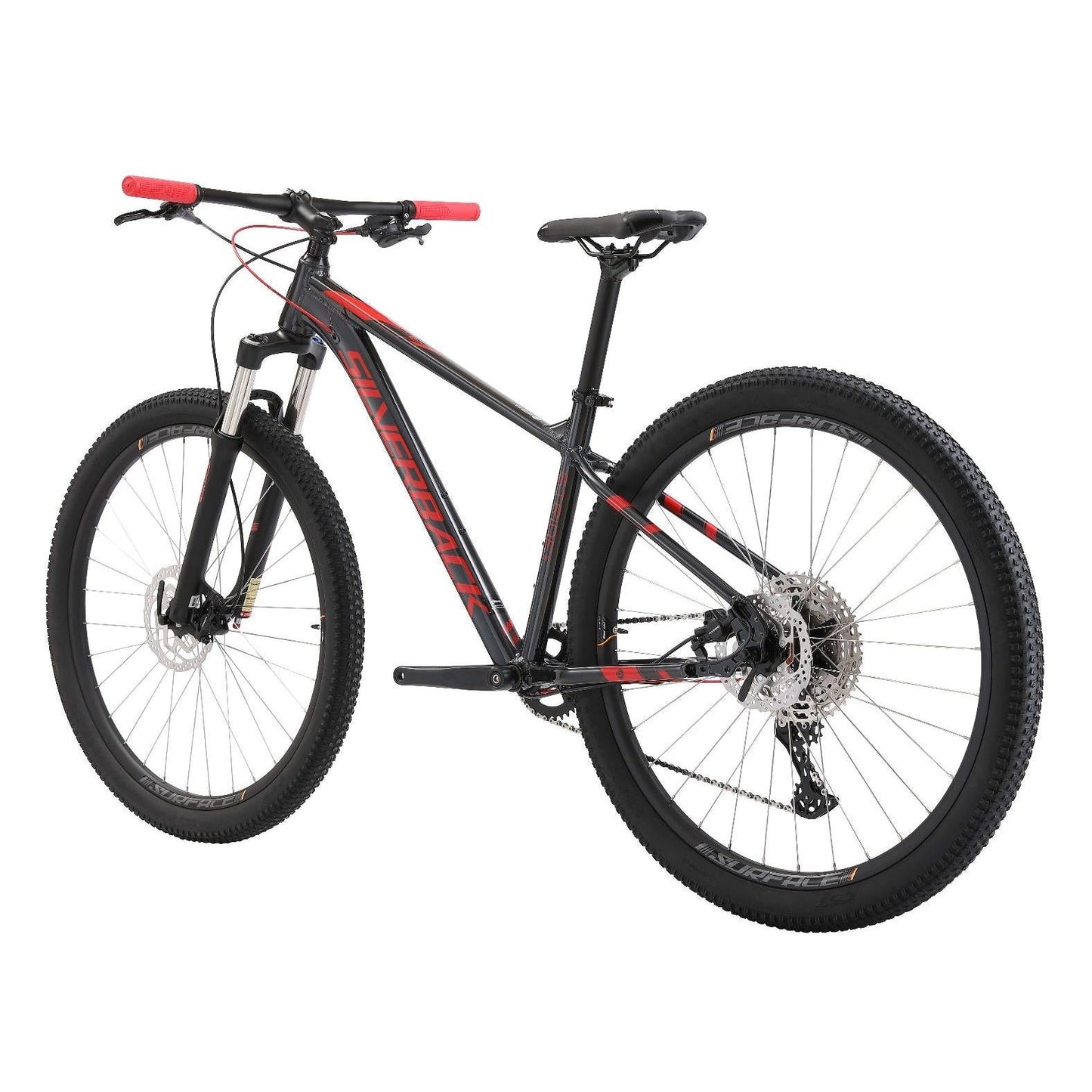 Silverback Stride Elite Mountain Bike Charcoal/Watermelon
