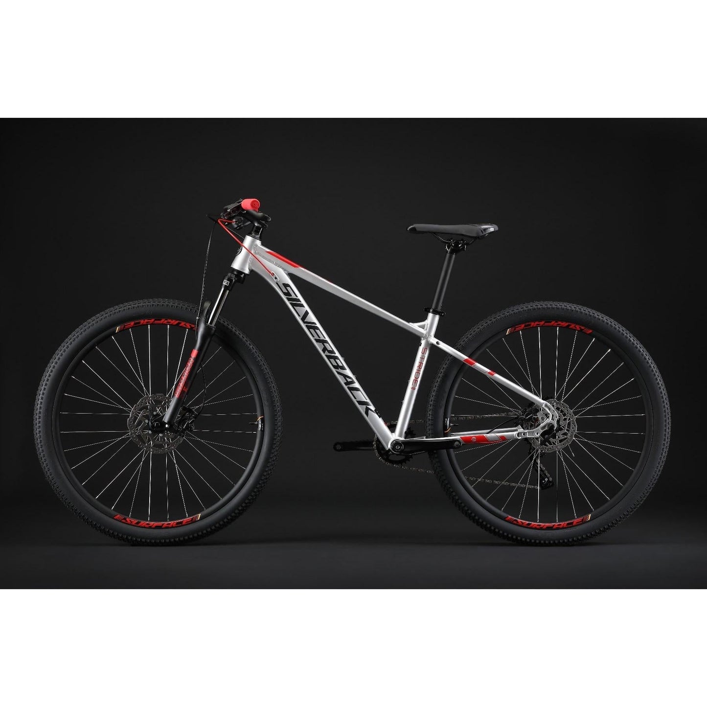 Silverback Stride Sport 29 Mountain Bike Grey/Red
