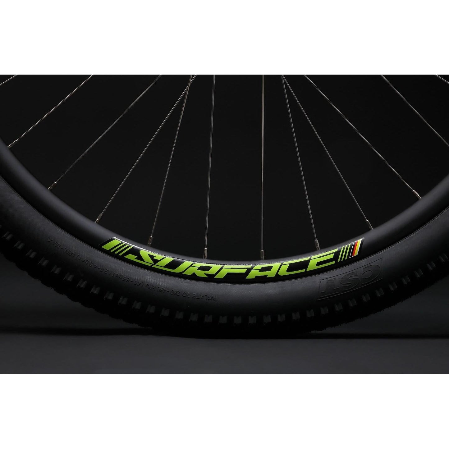 Silverback Stride Comp Hardtail Mountain Bike Grey/Gloss Lime