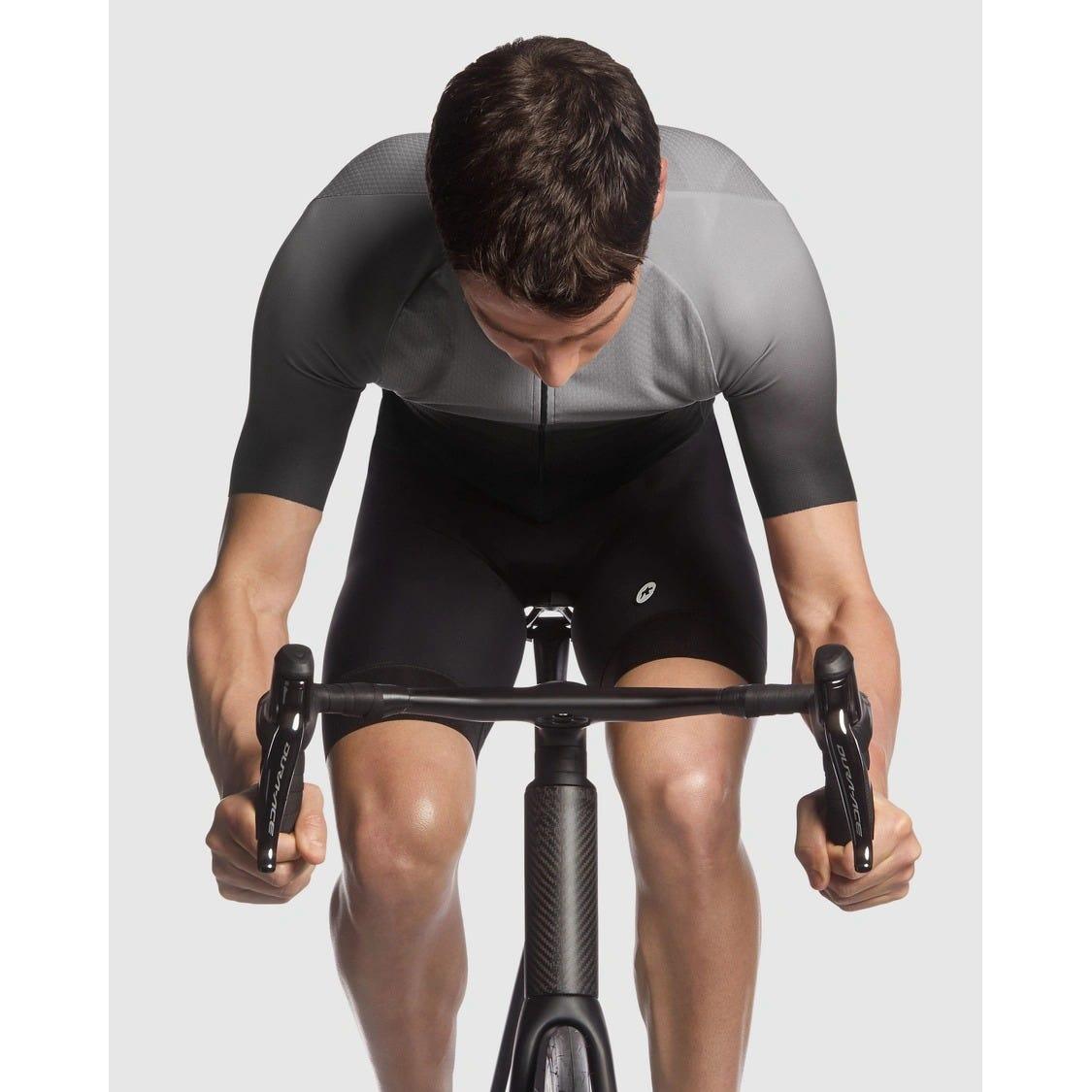 Assos Mille GT C2 Mens Short Sleeve Jersey Summer Grey Shifter