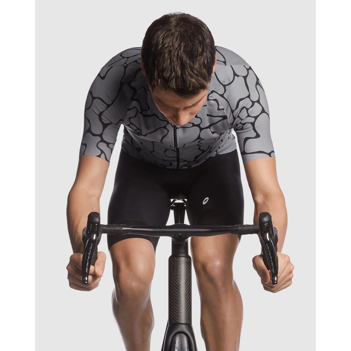 Assos Mille GT C2 Mens Short Sleeve Jersey Summer Grey Voganski