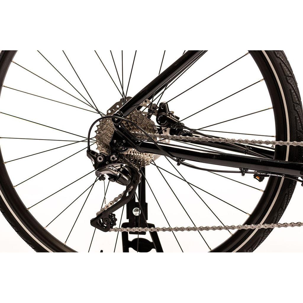 Merida Crossway 500 Hybrid Bike Glossy Black/Matt Silver