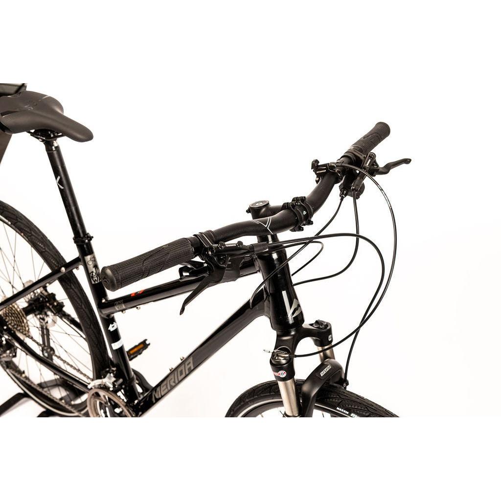 Merida Crossway 500 Hybrid Bike Glossy Black/Matt Silver