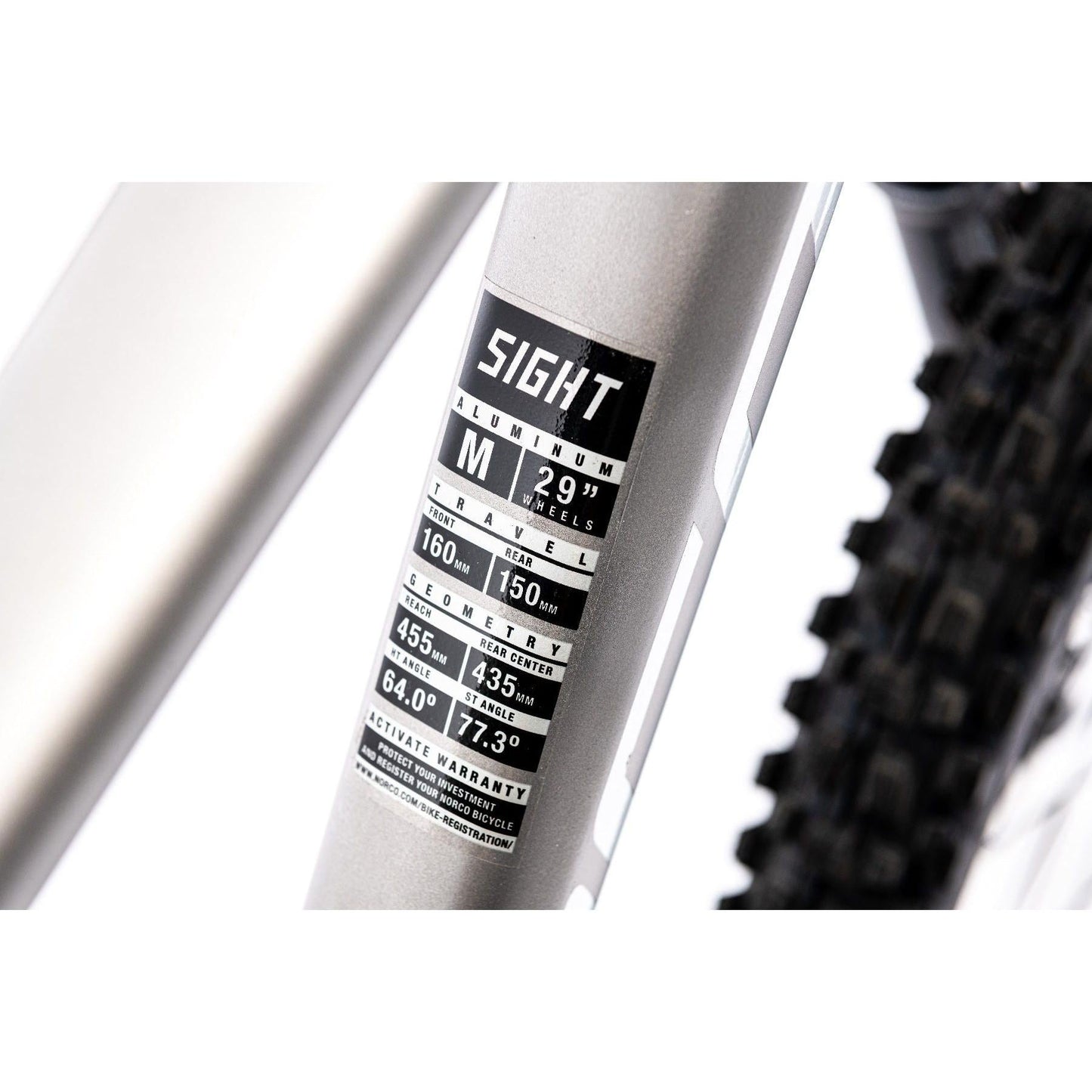 Norco Sight A3 27 Mountain Bike Silver/Silver