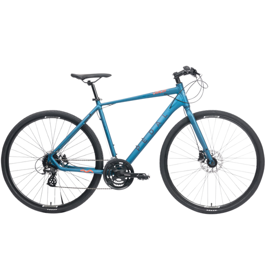 Pedal Cavalier 2 HD Flat Bar Road Bike Marine Blue