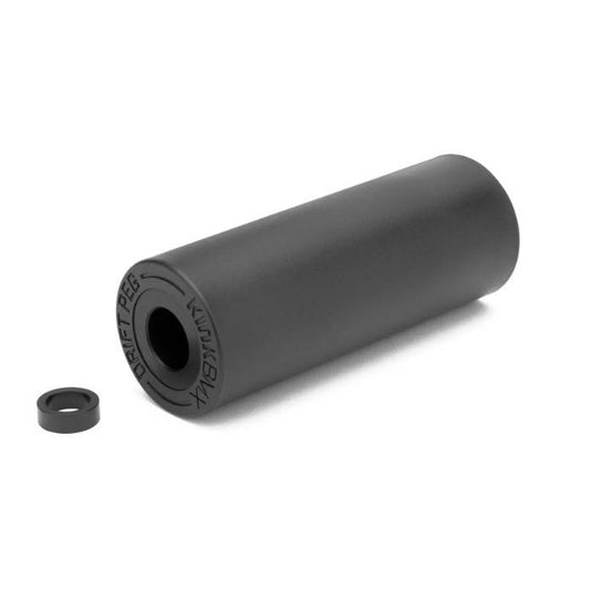 Kink Drift BMX Peg With Alloy Core 4'' Black