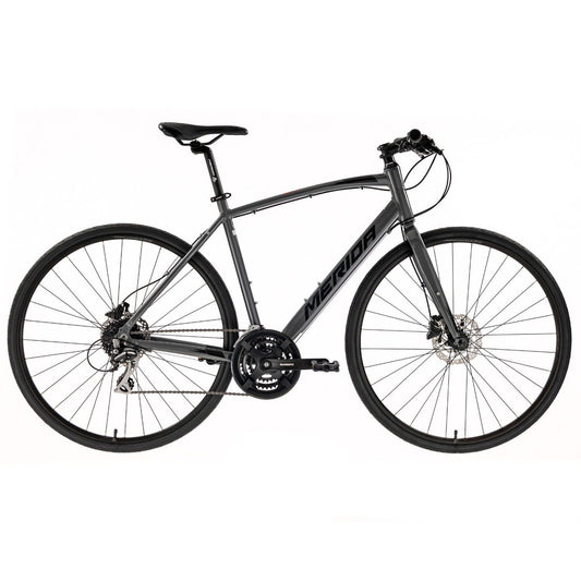 Merida Speeder 20 Flat Bar Road Bike Anthracite Black