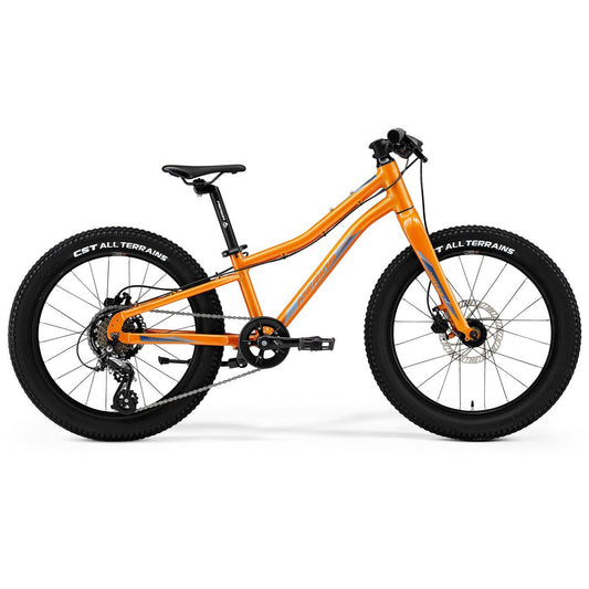 Merida Matts J. 20 Plus Disc 20'' Rigid Fork Kids Bike Metallic Orange Blue