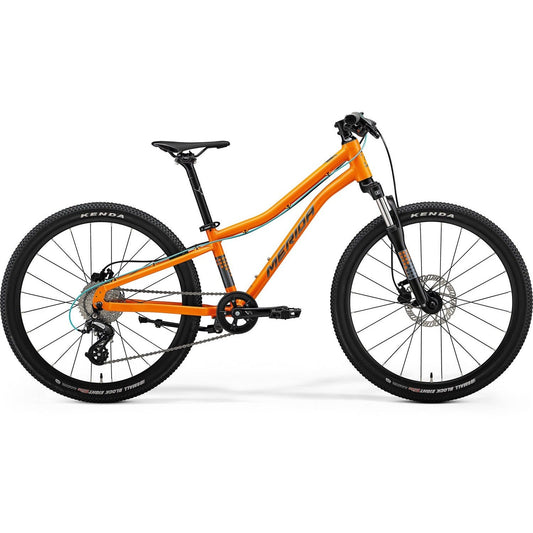 Merida Matts J 24'' Kids Bike w/ Disc Brakes Orange/Blue/Grey