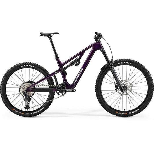 Merida One-Sixty 6000 Dual Suspension Mountain Bike Purple Silver/Black