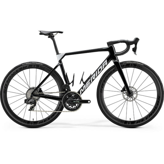 Merida Scultura 9000 Drop Bar Road Bike Metallic Black/Silver