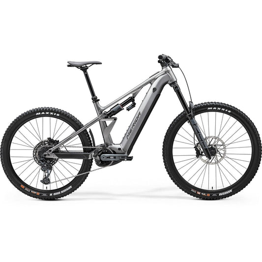 Merida eOne-Eighty 700 Electric Enduro Bike Gunmetal Grey/Black