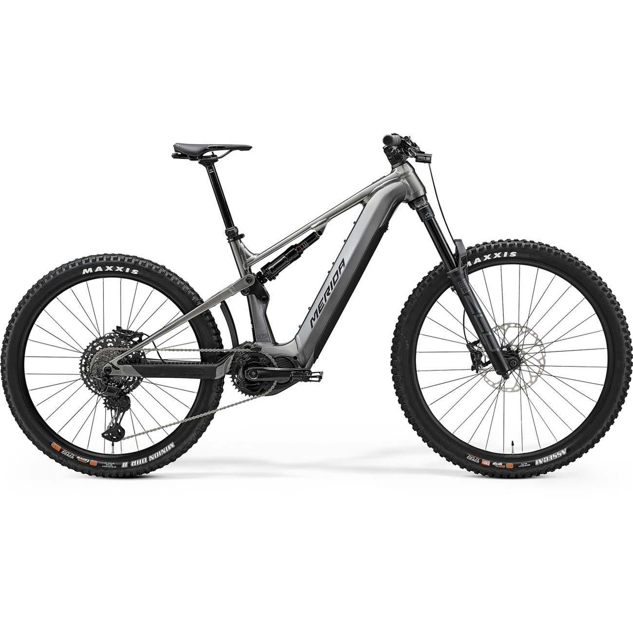 Merida eOne-Sixty 875 Electric Enduro Bike 750Wh Battery Gunmetal Grey/Black