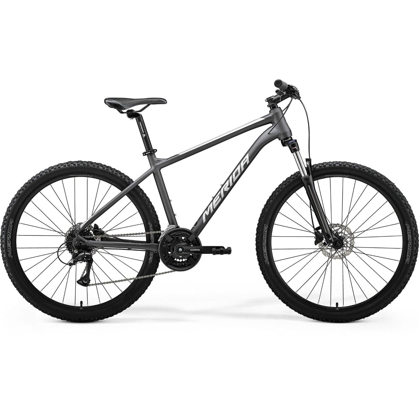 Merida Big.Seven 20 Hardtail Mountain Bike Matt Dark Silver/Silver