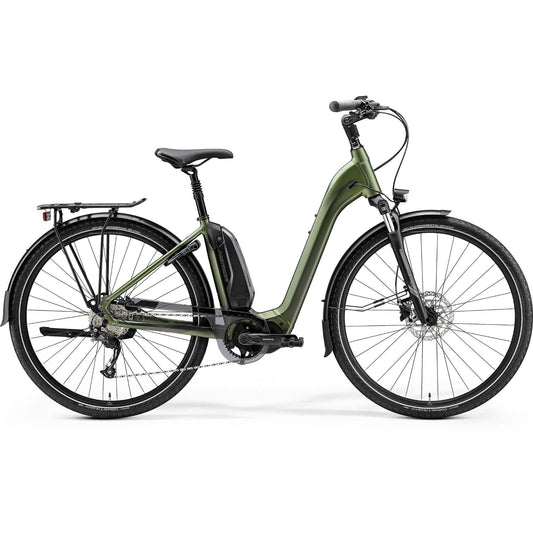Merida eSpresso City 300 EQ 504Wh Electric Hybrid Bike Silk Green/Grey