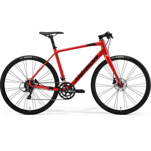 Merida Speeder 200 Flat Bar Road Bike Golden Red/Black