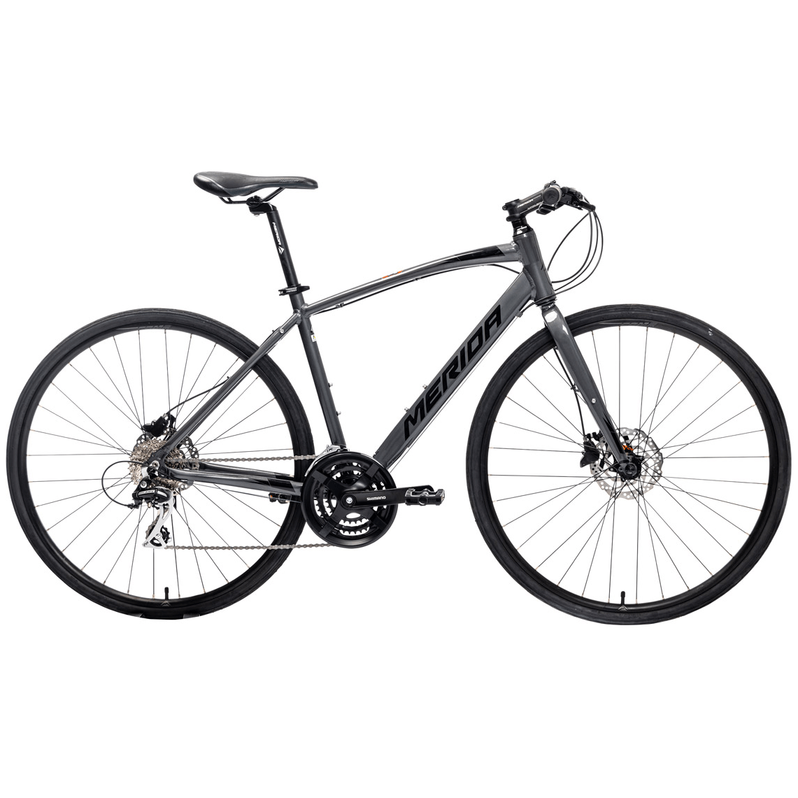 Merida Speeder 20 Flat Bar Road Bike Anthracite/Black