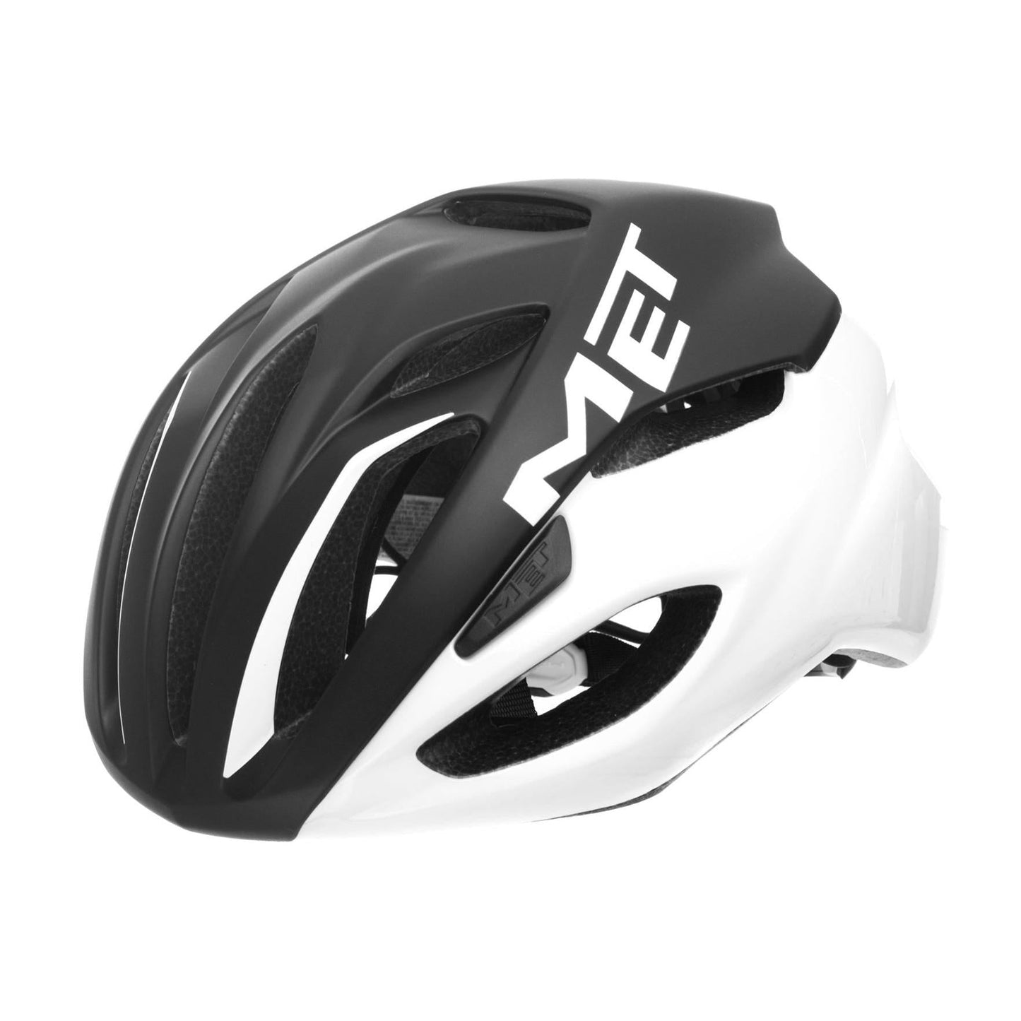 MET Rivale Helmet Black/White