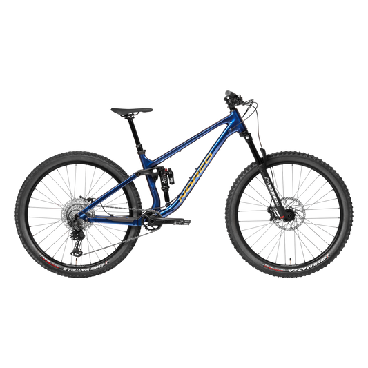 Norco Fluid FS 2 Dual Suspension Mountain Bike Blue/Copper