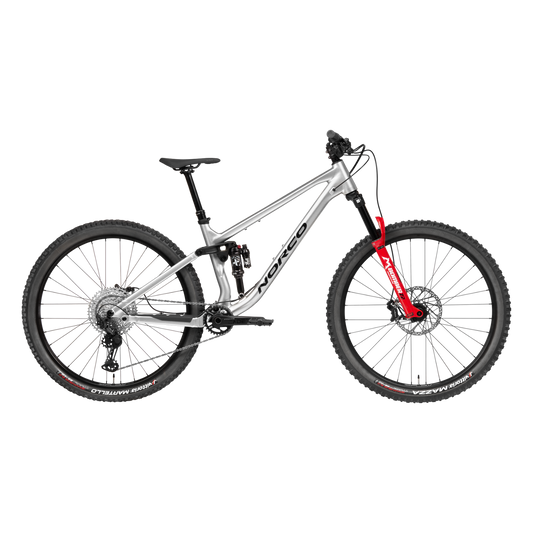 Norco Fluid FS 2 Dual Suspension Mountain Bike Silver/Black