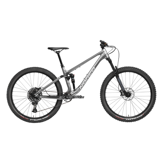 Norco Fluid FS A3 Dual Suspension Mountain Bike Grey/Silver