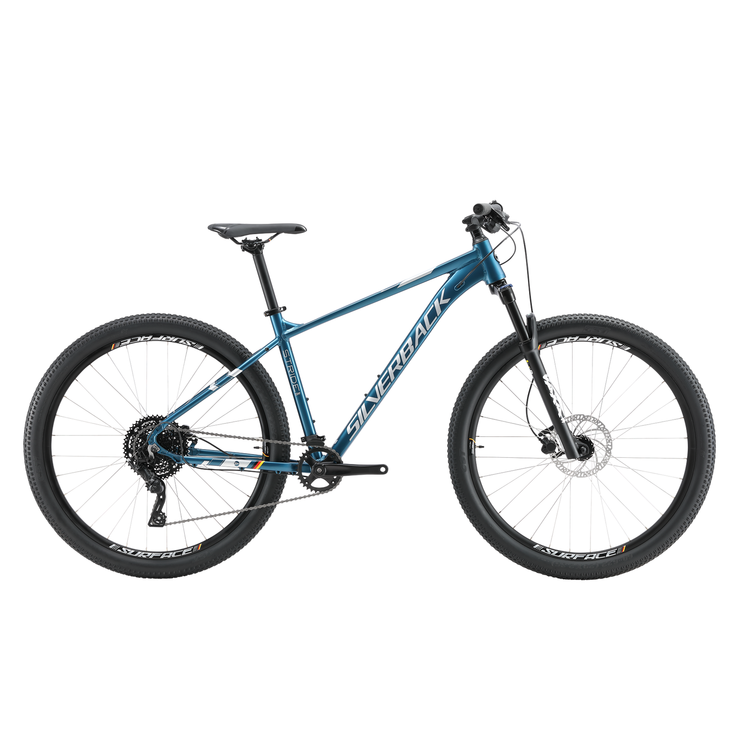 Silverback Stride Comp 29'' Mountain Bike Metallic Blue Silver