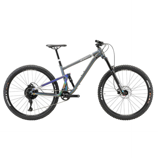 Silverback Slider MS Full Suspension Mountain Bike Rainbow Silver