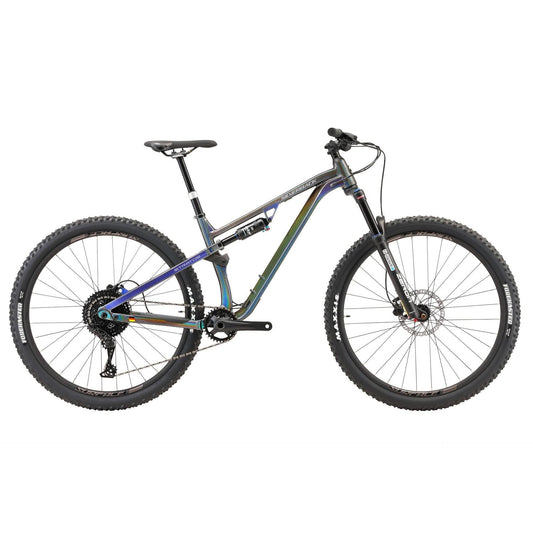 Silverback Stratos AL Elite MS Dual Suspension Mountain Bike Rainbow Grey/Silver