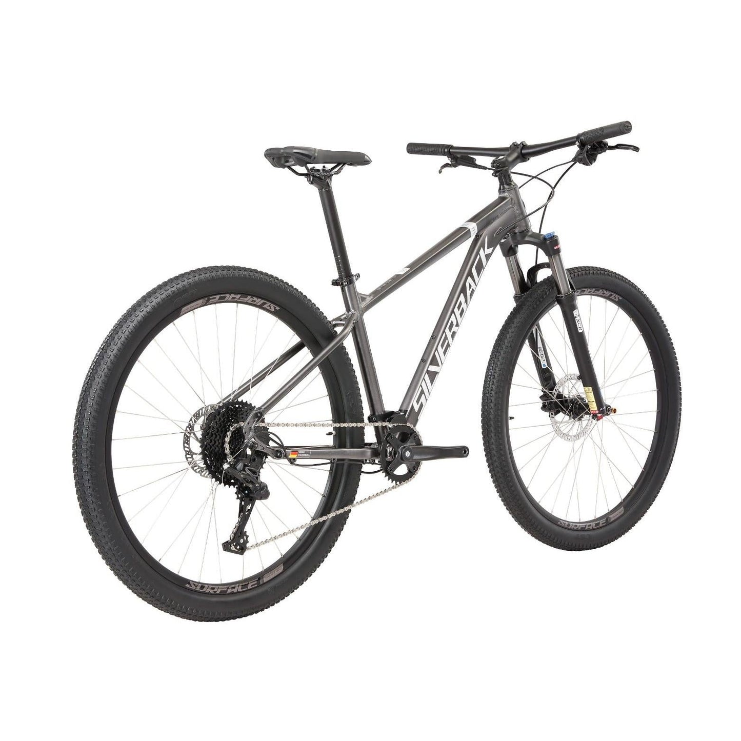 Silverback Stride Elite MS Hardtail Mountain Bike 29'' CharcoalSilver