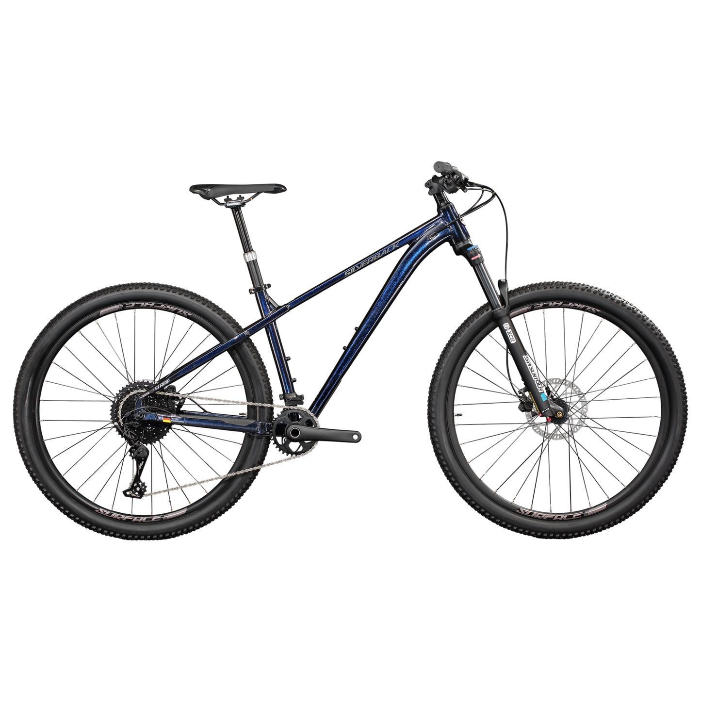 Silverback Slade Comp Hardtail Trail Bike Blue Grey