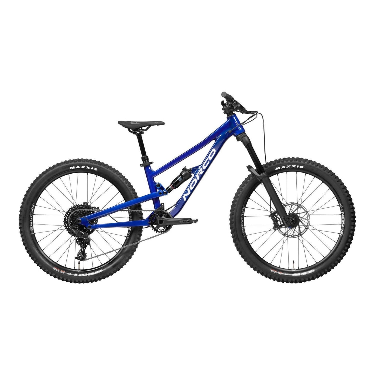 Norco Fluid FS 4.1 24'' Kids Trail Bike Blue/Chrome