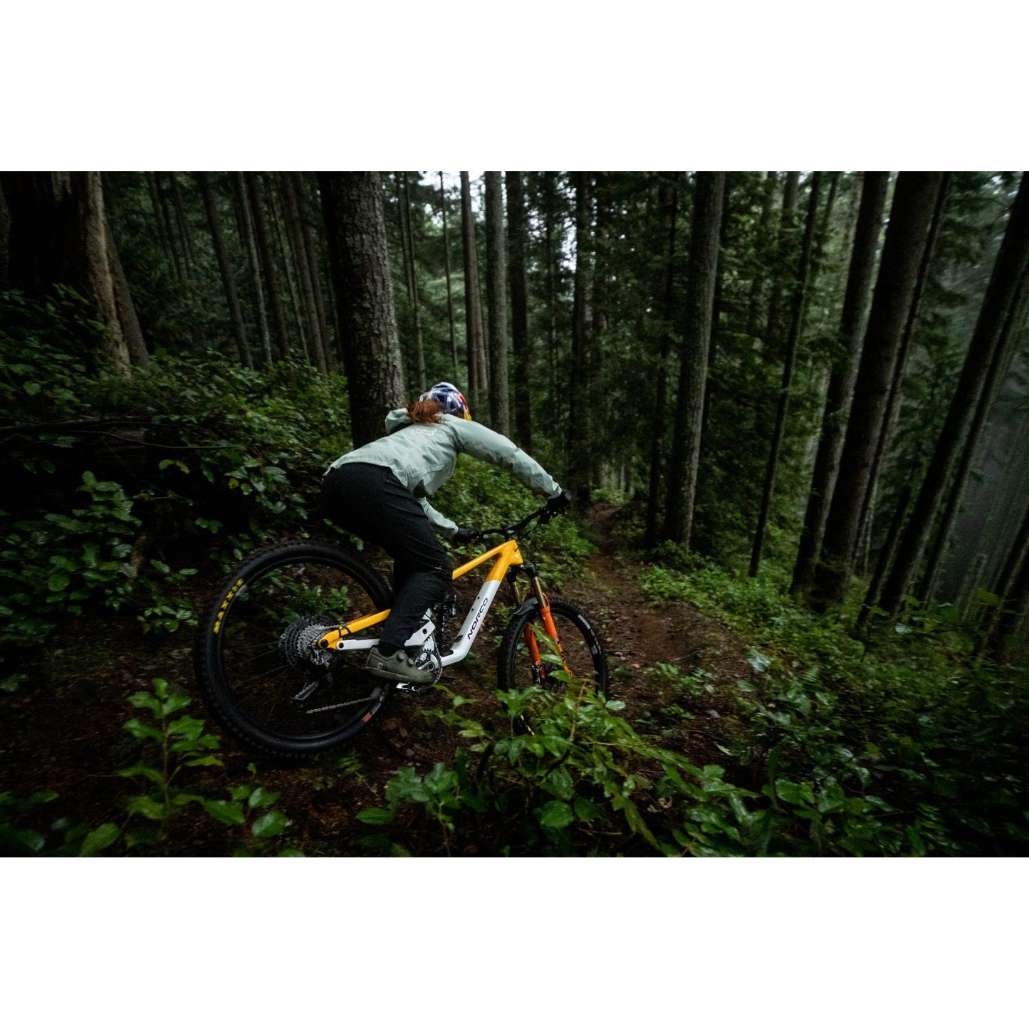 Norco Sight C1 Dual Suspension Mountain Bike White/Yellow